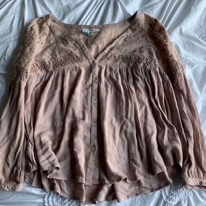 American Eagle Blouse - Blush